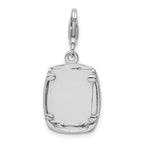 My Baby Frame Charm in Sterling Silver