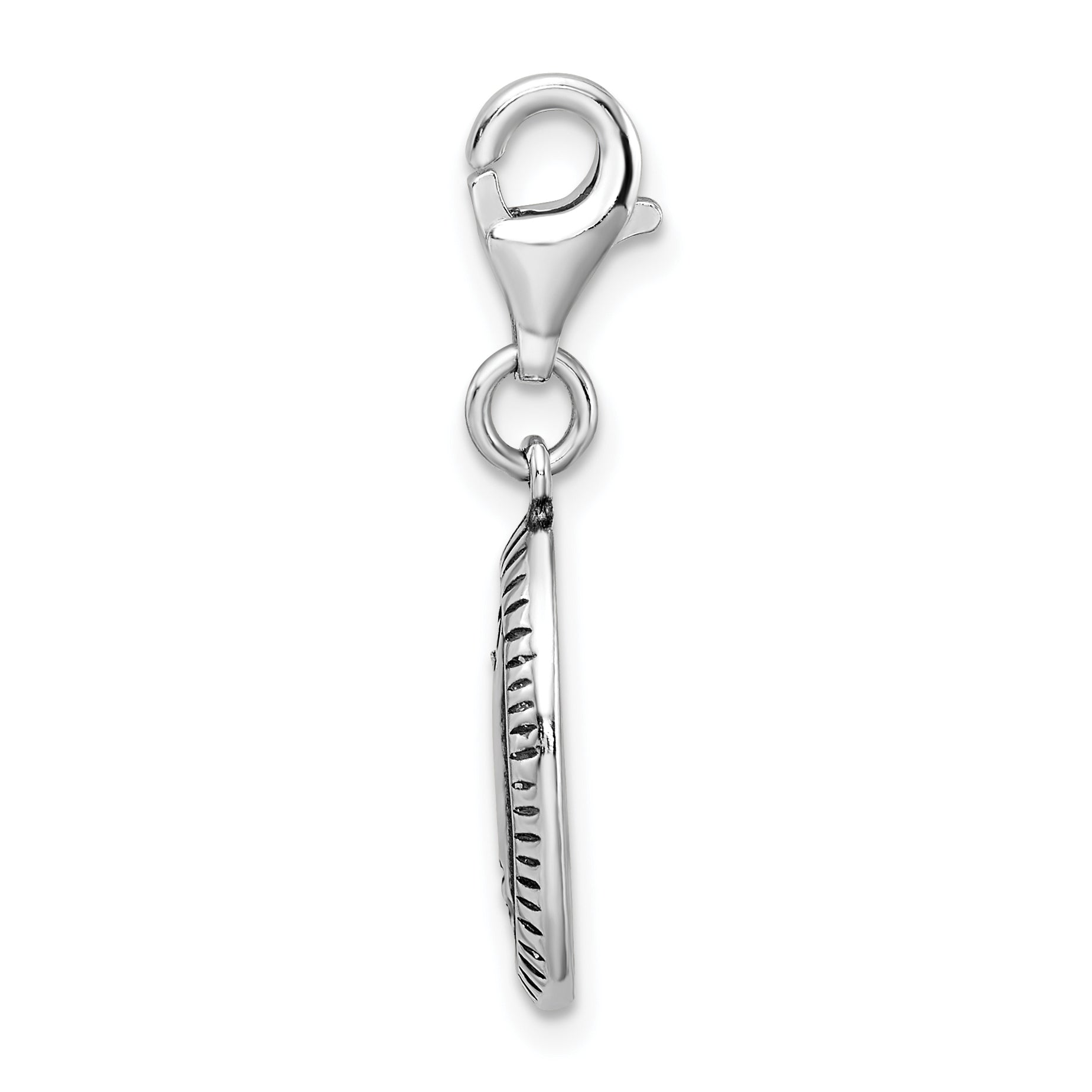 Strength Charm in Sterling Silver