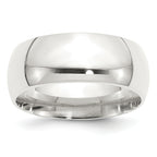 Sterling Silver 9mm Comfort Fit Size 13.5 Band