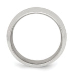 Comfort-Fit Wedding Band in Sterling Silver, 10mm