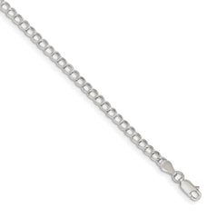 Sterling Silver 8inch Polished Charm Bracelet