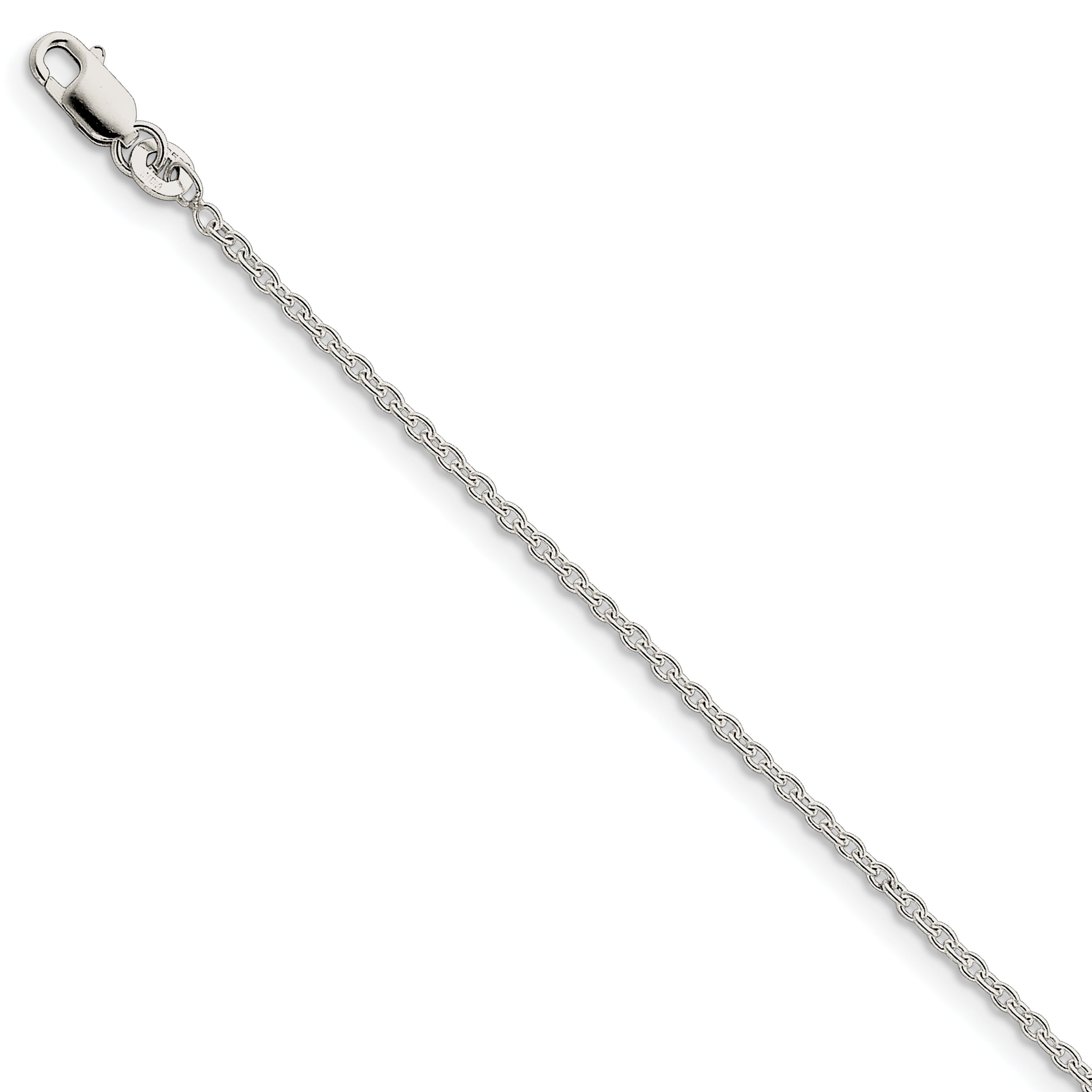 Sterling Silver 1.95mm Cable Chain Main image