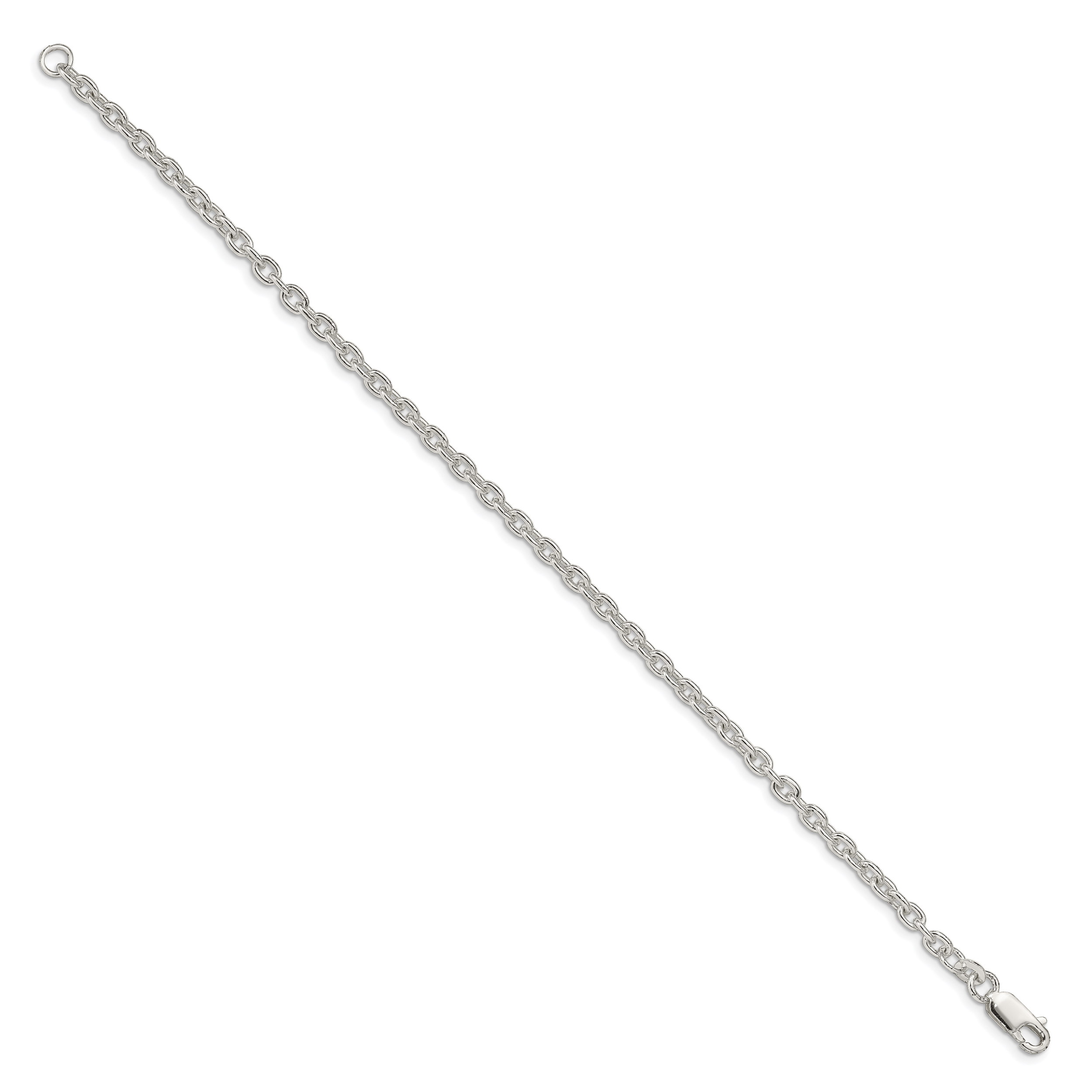 Sterling Silver 3.5mm Cable Chain Secondary image