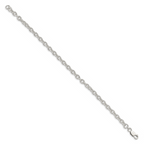Sterling Silver 4.5mm Cable Chain