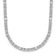 Cheryl M Sterling Silver Rhodium-plated Brilliant-cut CZ 18 Inch Necklace
