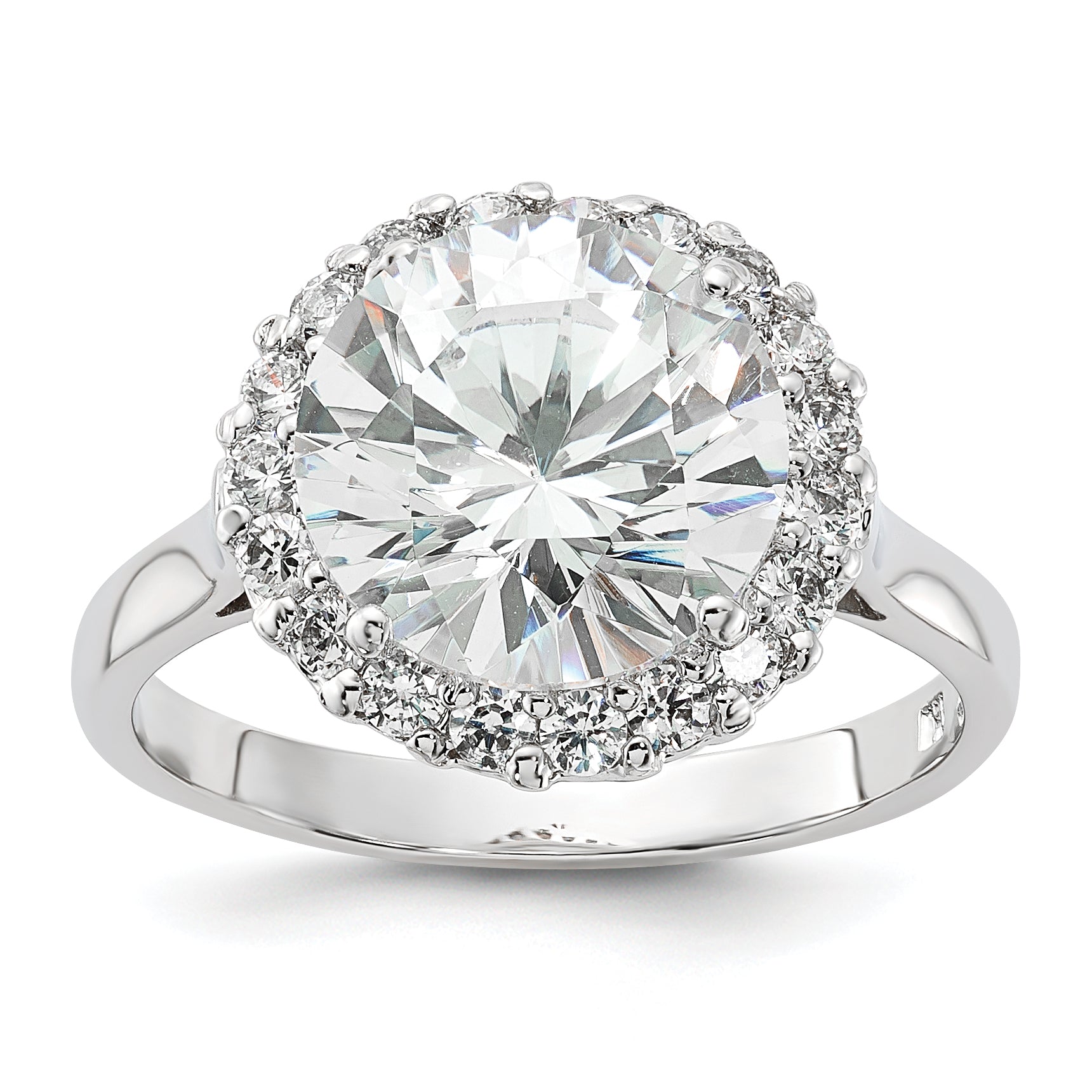 Cheryl M Sterling Silver CZ Ring Main image