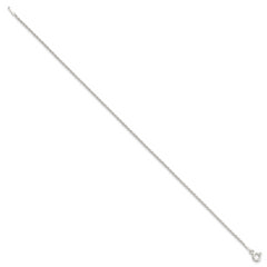 Sterling Silver 1.3mm Solid Rope Chain