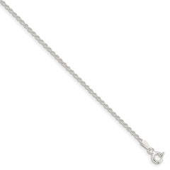 Sterling Silver 1.5mm Solid Rope Chain