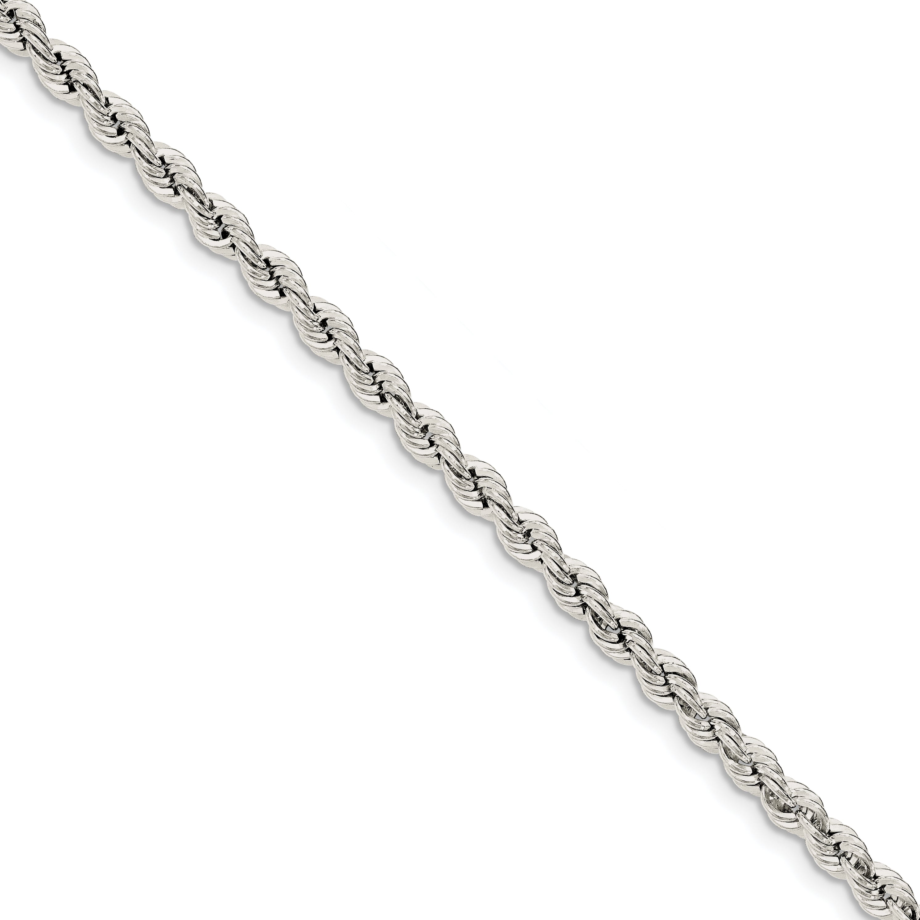 Sterling Silver 4.3mm Solid Rope Chain Main image