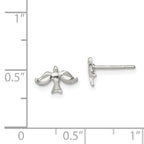 Sterling Silver Dove Mini Earrings