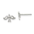 Sterling Silver Dove Mini Earrings