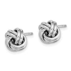 Love Knot Post Earrings in Sterling Silver