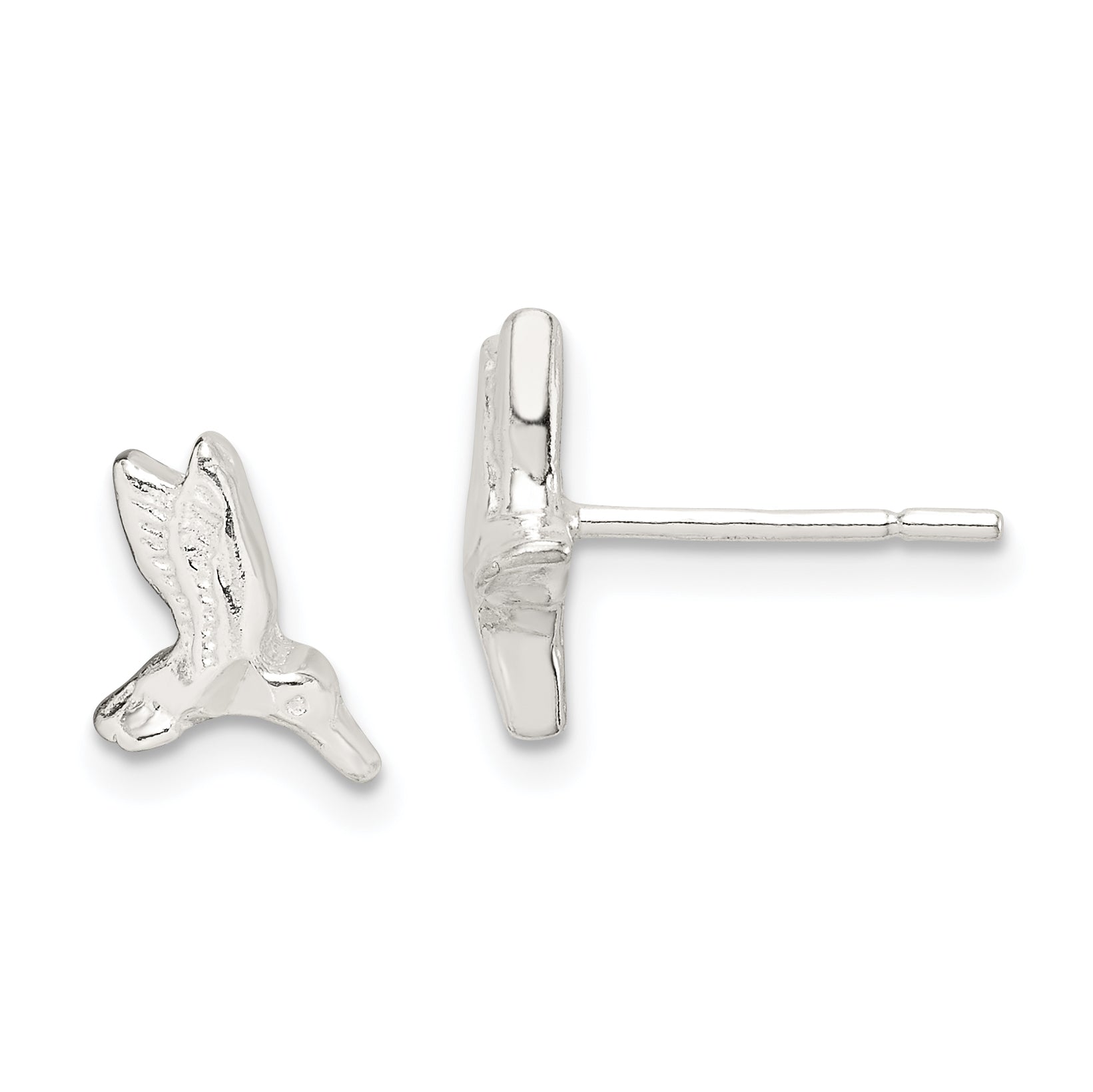 Sterling Silver Hummingbird Post Earrings Main image