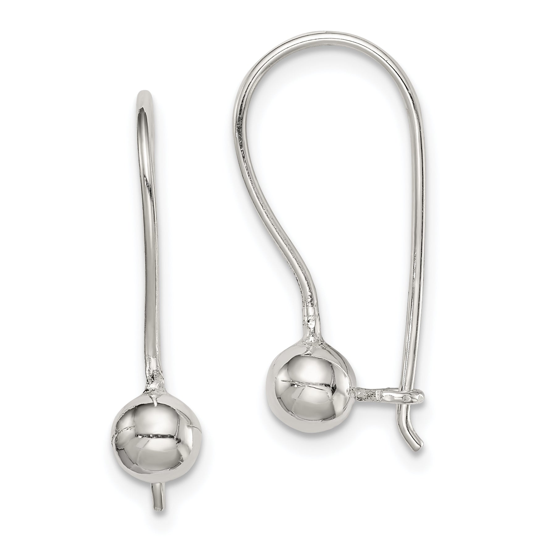 Sterling Silver 5mm Ball Earrings Main image
