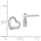 Sterling Silver Heart Earrings