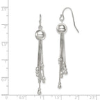 Sterling Silver Shepherd Hook Earrings