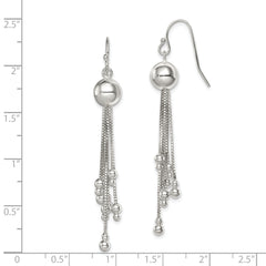 Sterling Silver Shepherd Hook Earrings