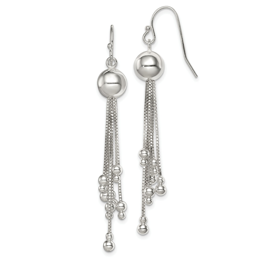 Sterling Silver Shepherd Hook Earrings