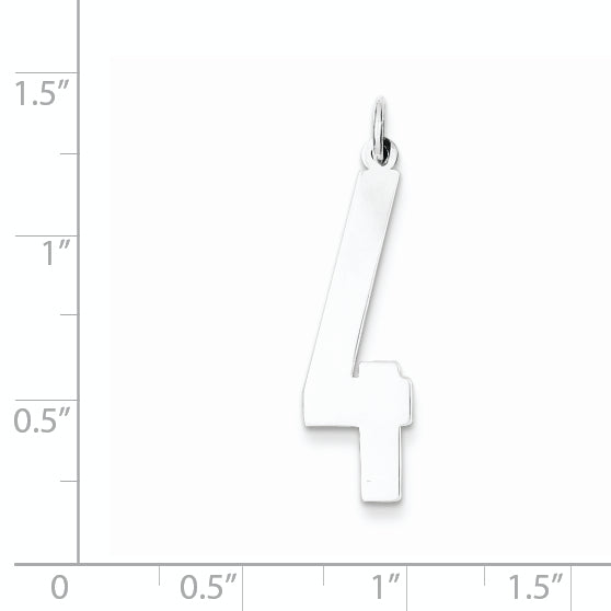 SS Large Elongated Polished Number 4