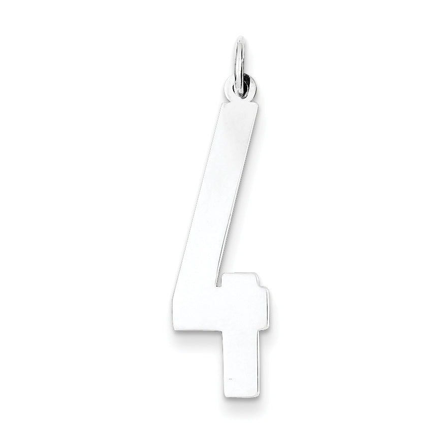 SS Large Elongated Polished Number 4