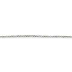 Sophia Jewelers Sterling Silver 18" Polished Rolo Chain Necklace