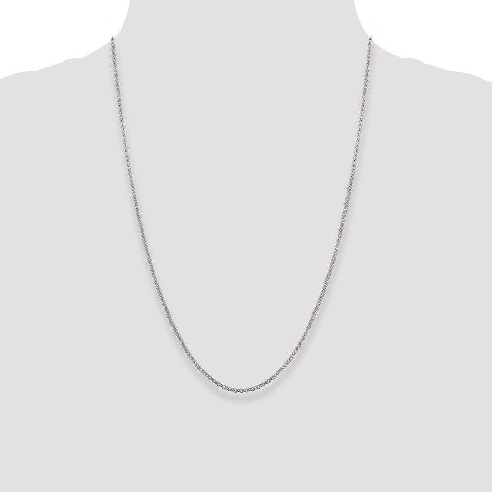 Sterling Silver 2mm Rolo Chain