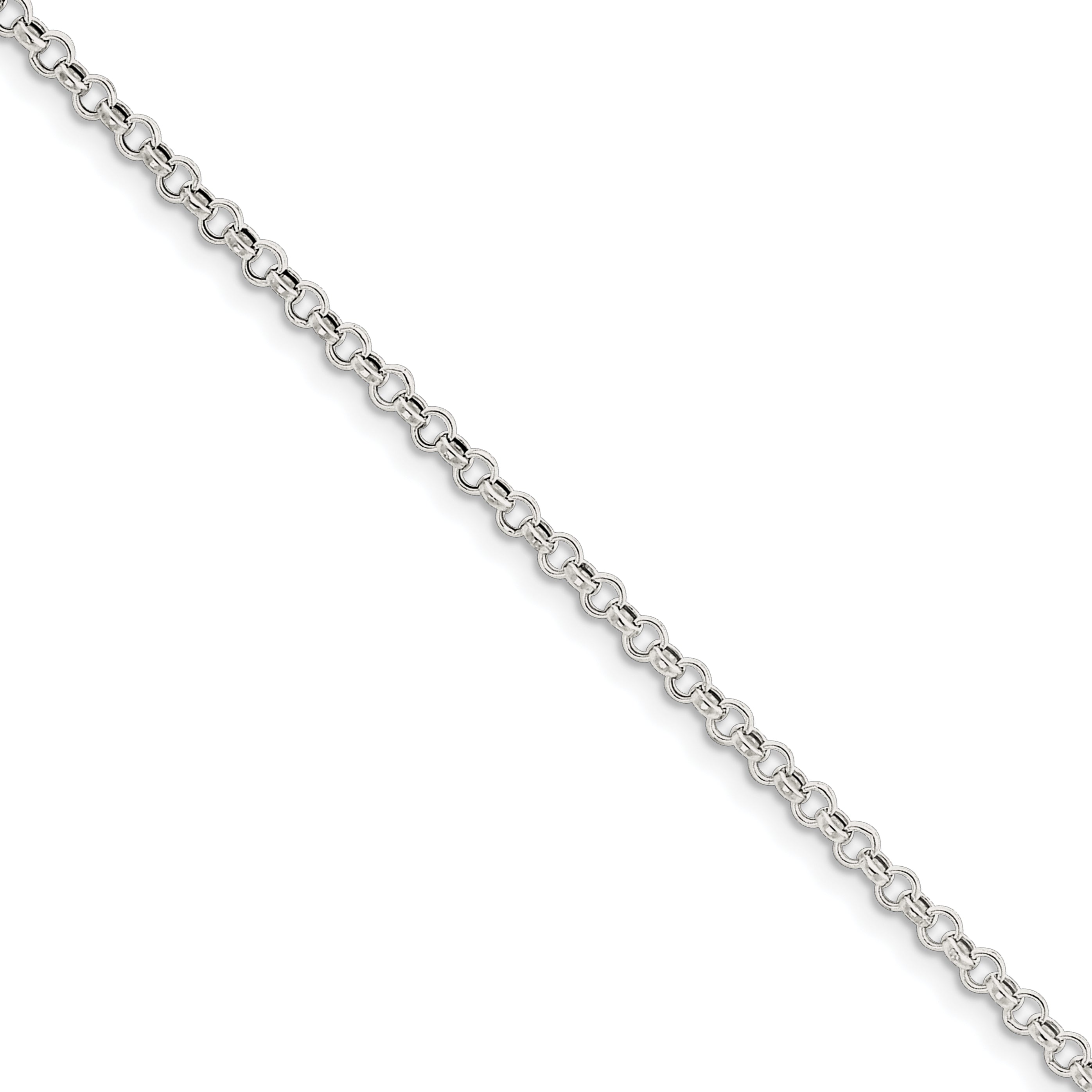 Sterling Silver 3mm Rolo Chain