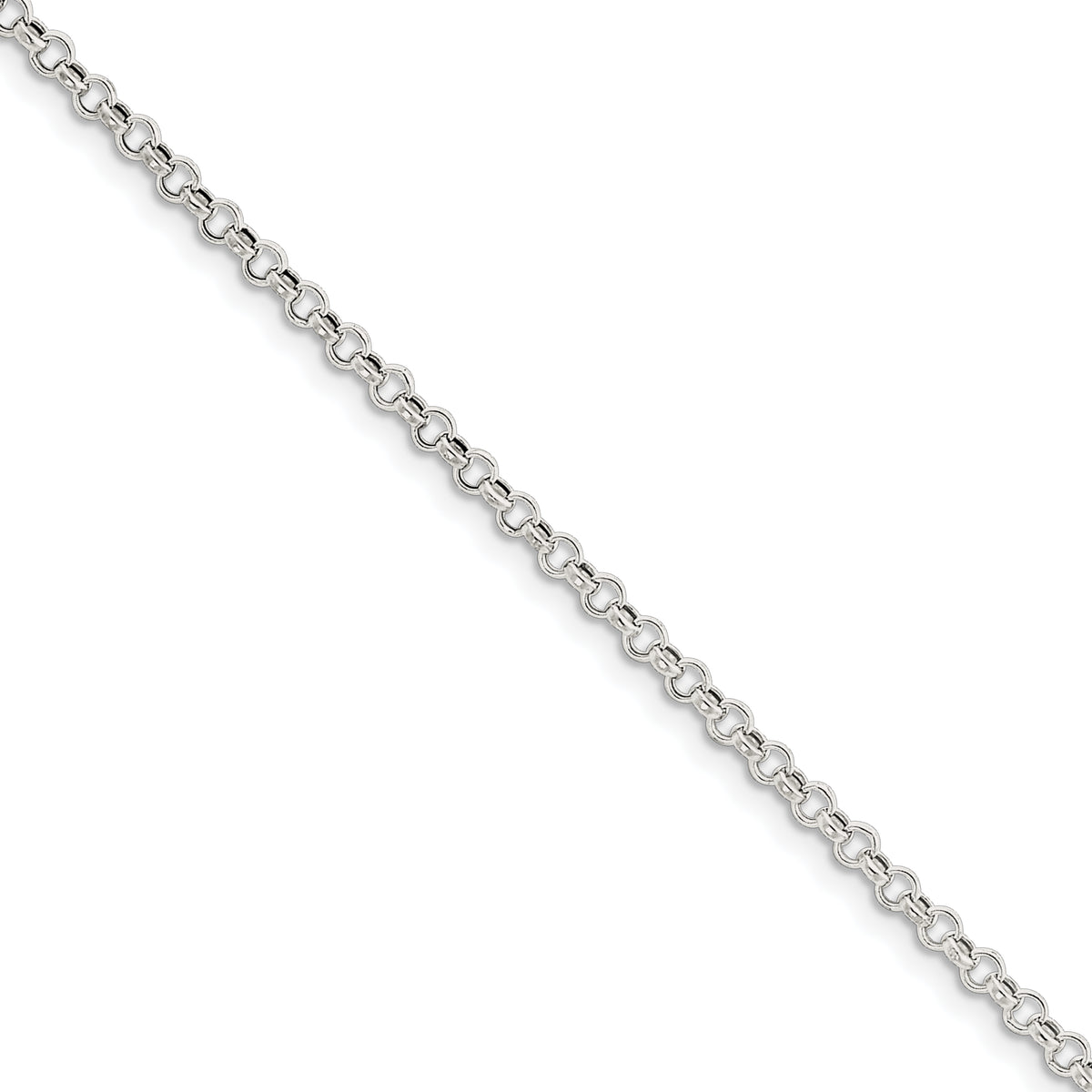 Sterling Silver 3mm Rolo Chain