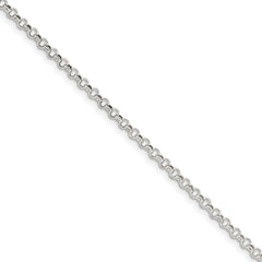 Sterling Silver 3mm Rolo Chain