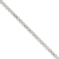 Sterling Silver 4.25mm Rolo Chain