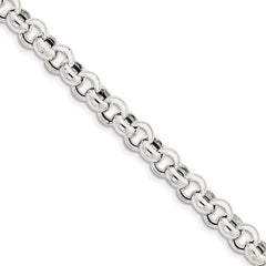 Sterling Silver 9.5mm Rolo Chain