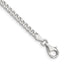 Sterling Silver Polished 3.15mm Curb Chain