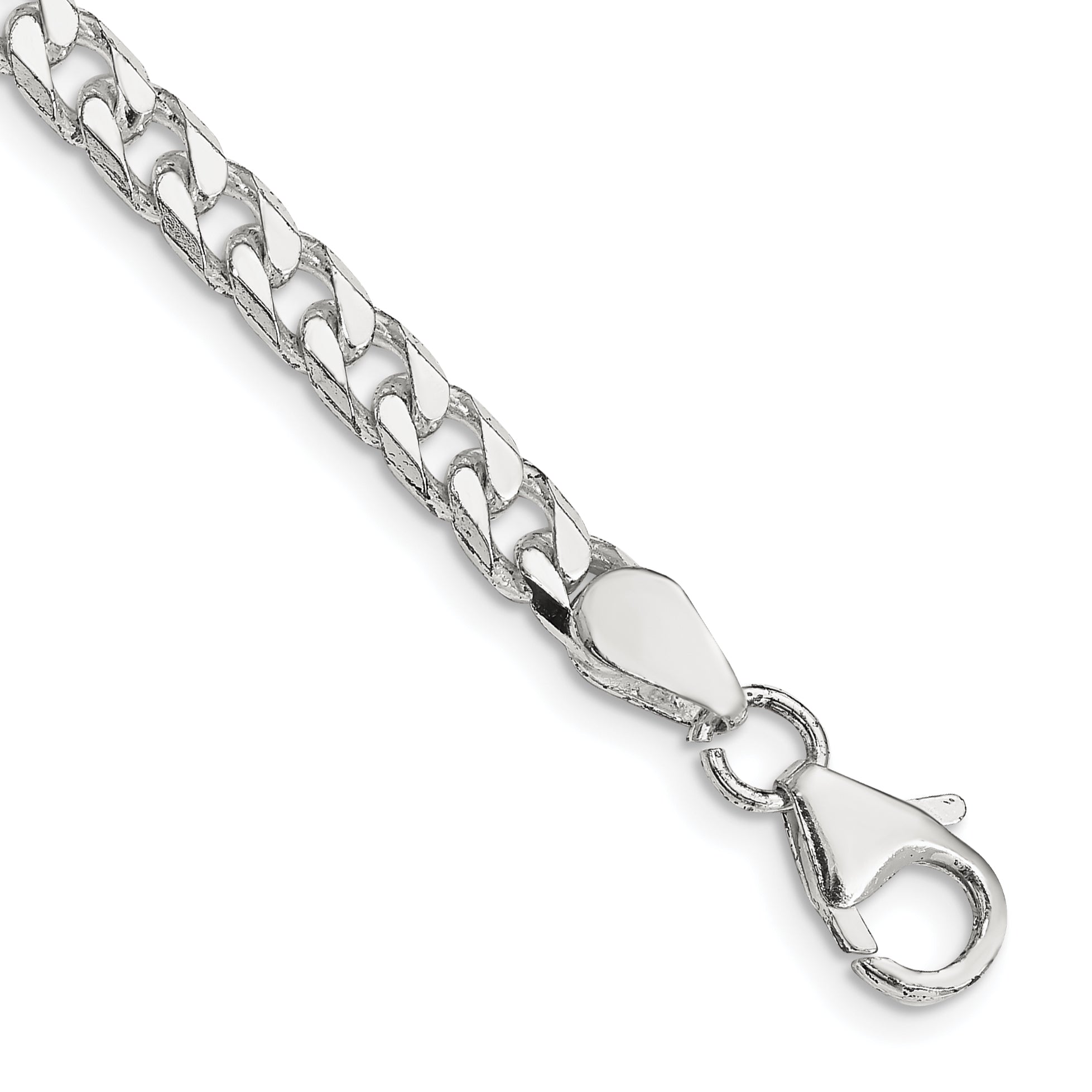 Sterling Silver Polished 5mm Curb Chain Main image