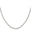 Sterling Silver 2.75mm Flat Link Cable Chain