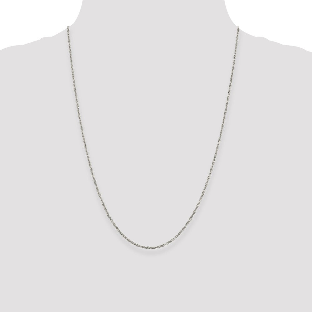 Sterling Silver 1.95mm Loose Rope Chain