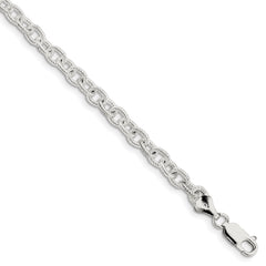 Sterling Silver 6.25mm Fancy Rolo Chain
