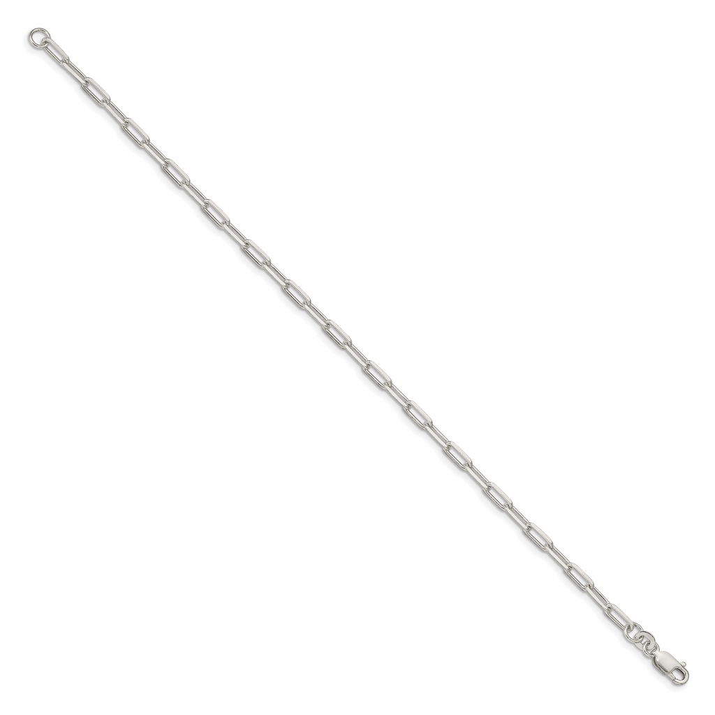 Sterling Silver 3.25mm Elongated Open Link Chain