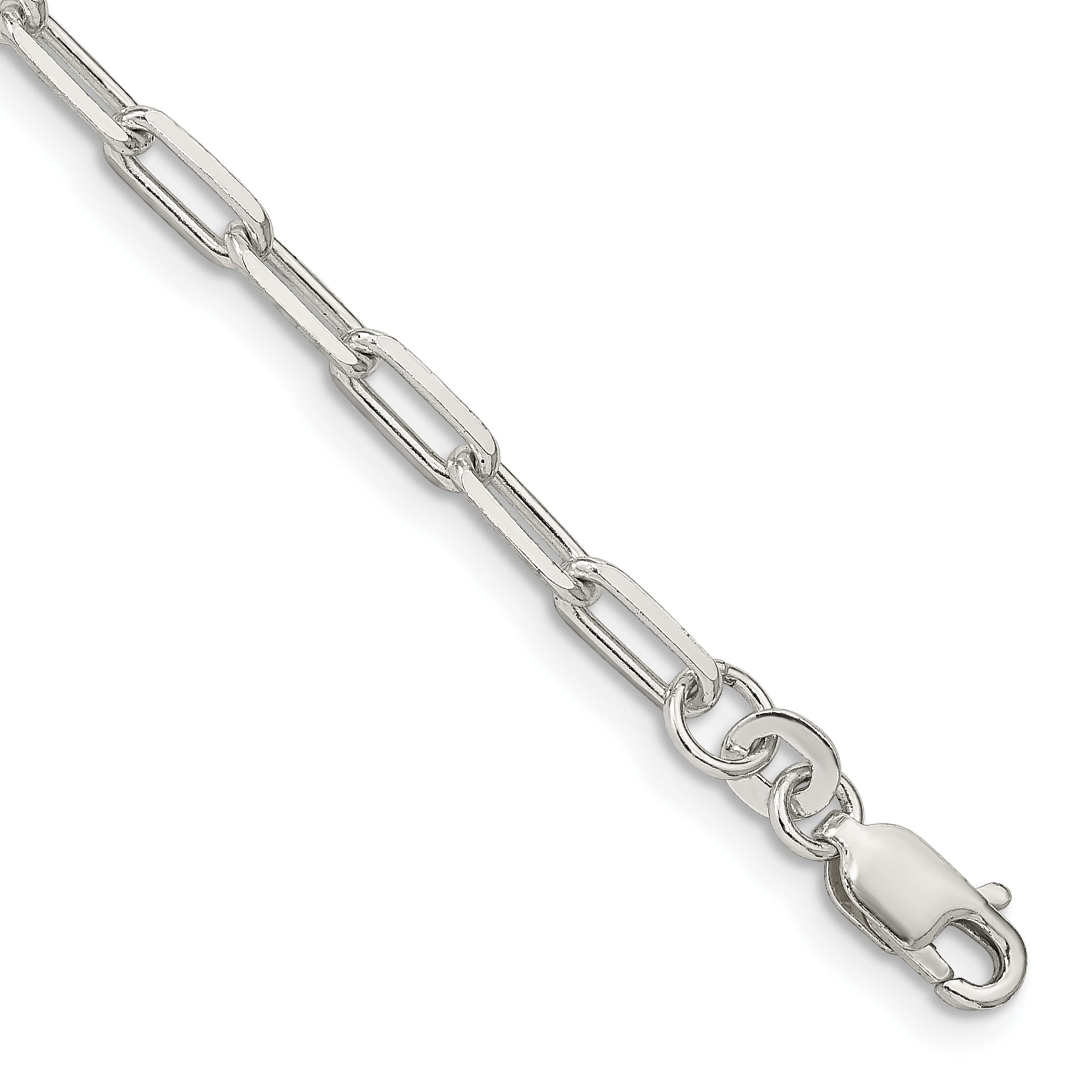 Sterling Silver 3.25mm Elongated Open Link Chain Main image