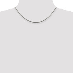 Sophia Jewelers: Polished Sterling Silver Corona Chain Necklace for Women