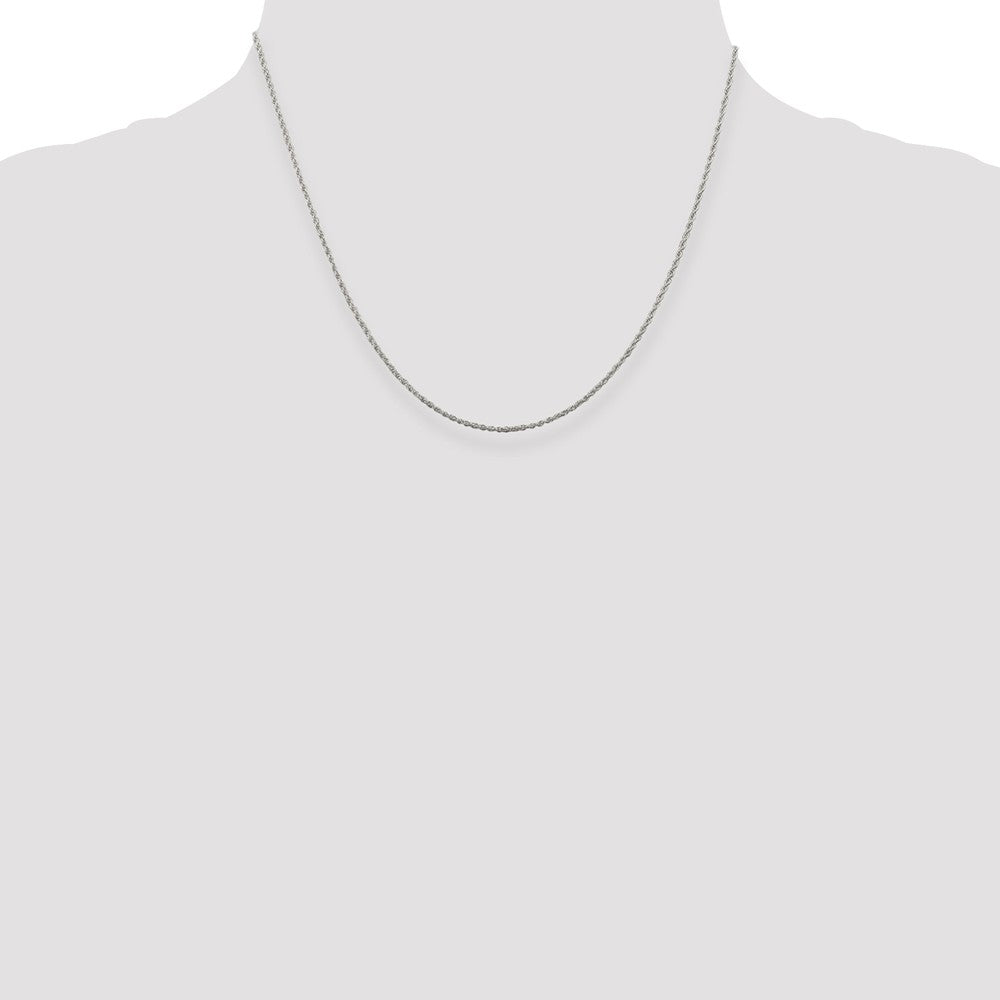 Sterling Silver 1.3mm Loose Rope Chain