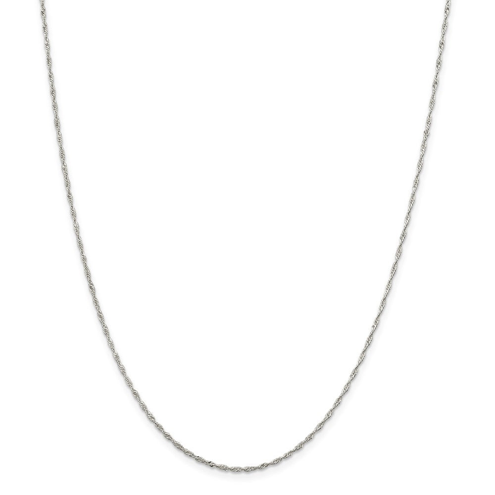 Sterling Silver 1.40mm Singapore Chain