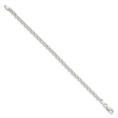 Sterling Silver 4.75mm Rolo Chain - 7