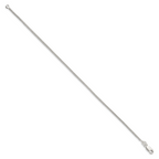 Sterling Silver 1.45mm Diamond-cut Round Franco Chain