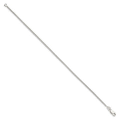 Sterling Silver 1.45mm Diamond-cut Round Franco Chain