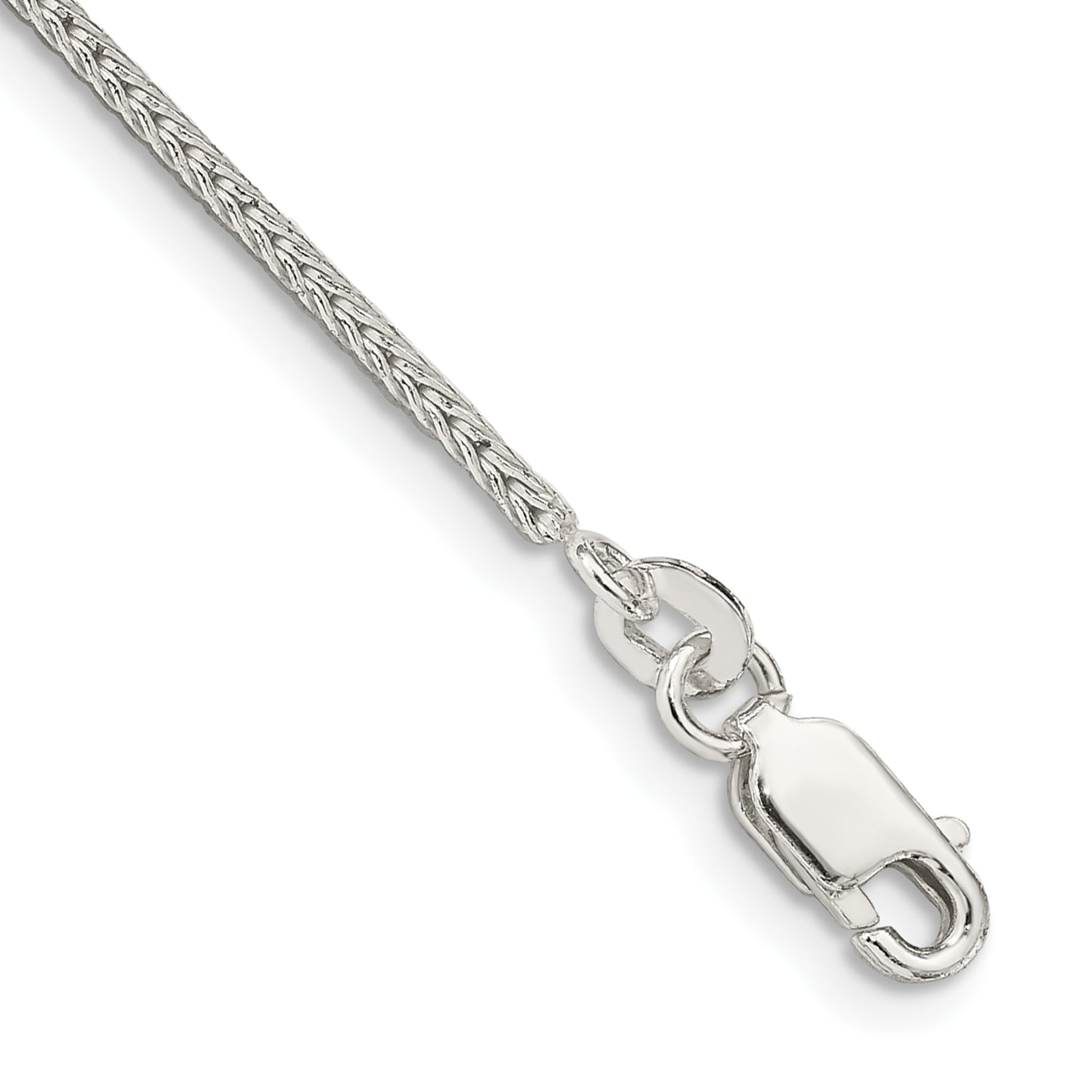 Sterling Silver 1.45mm Diamond-cut Round Franco Chain Main image