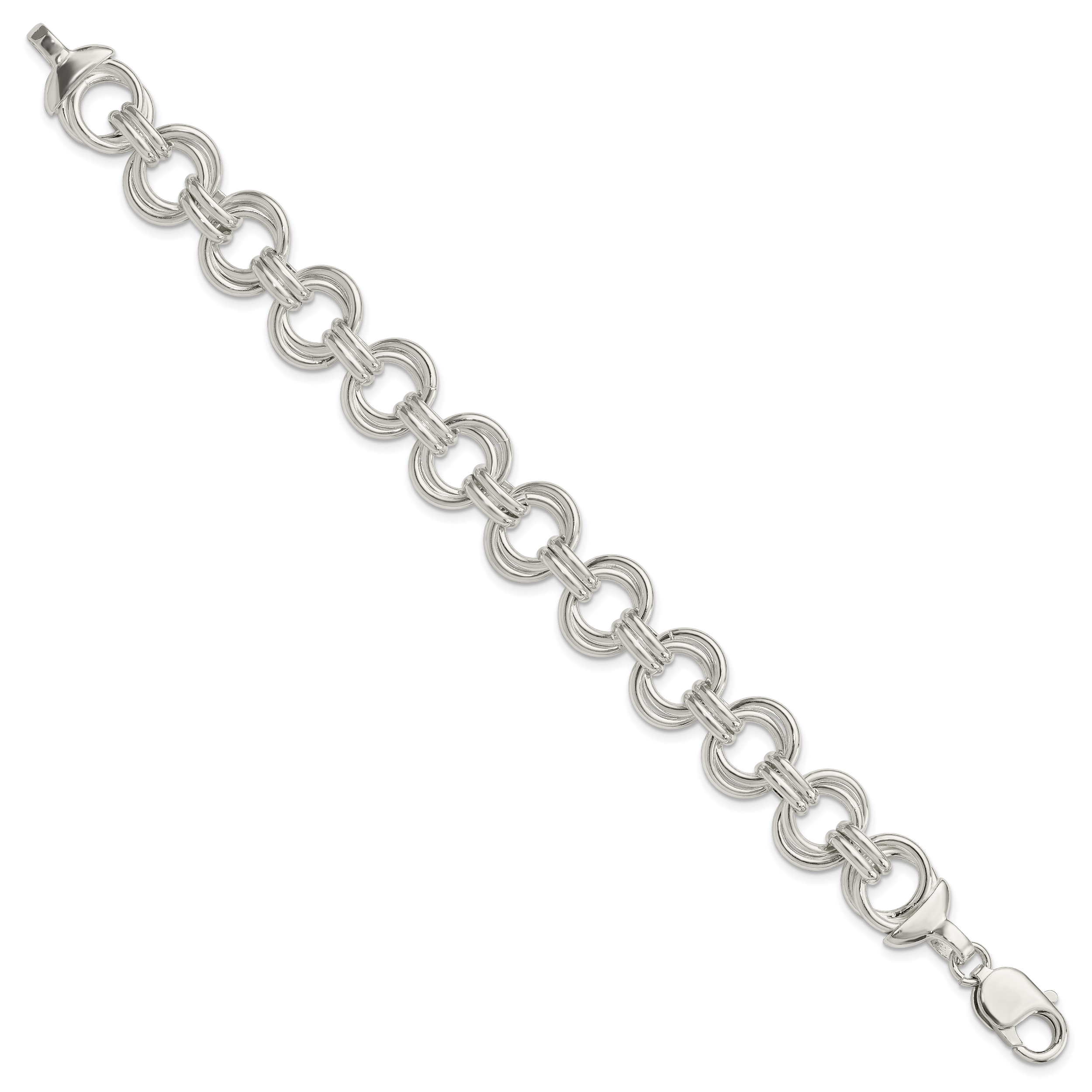Sterling Silver Fancy Link Bracelet Secondary image