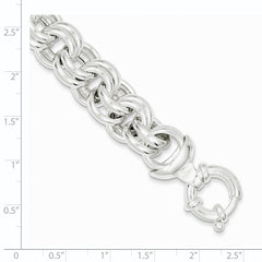 Sterling Silver Fancy Link Bracelet