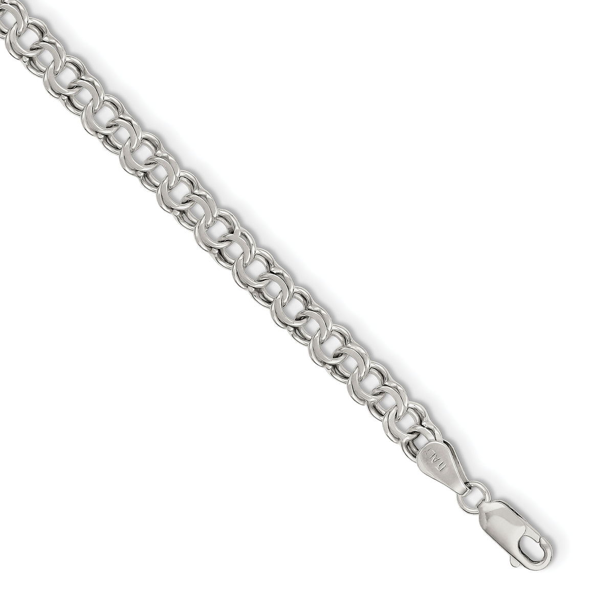 Sterling Silver 6mm Charm Link