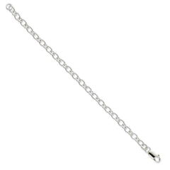 Sterling Silver Rhodium Plated Bracelet