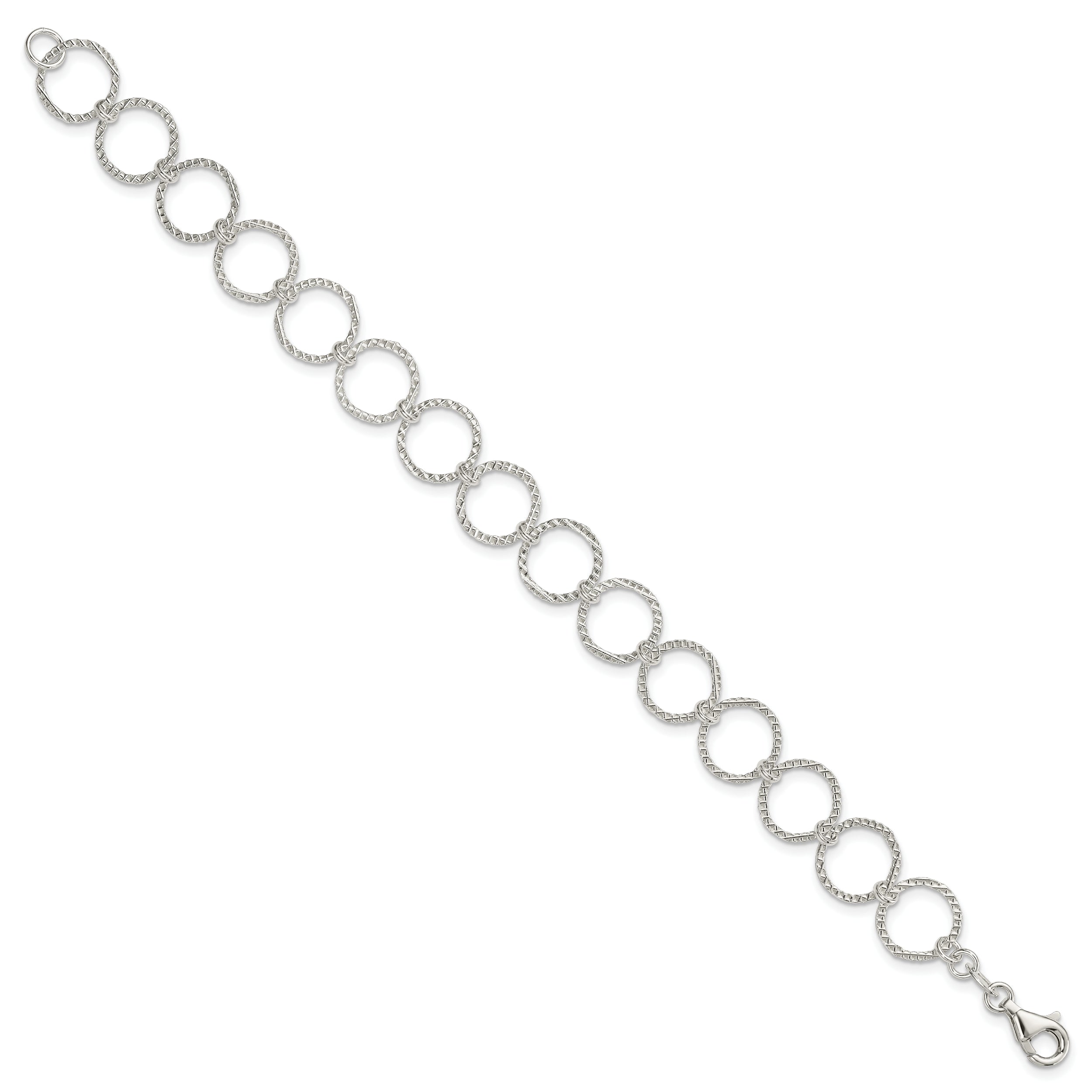 Sterling Silver Fancy Bracelet
